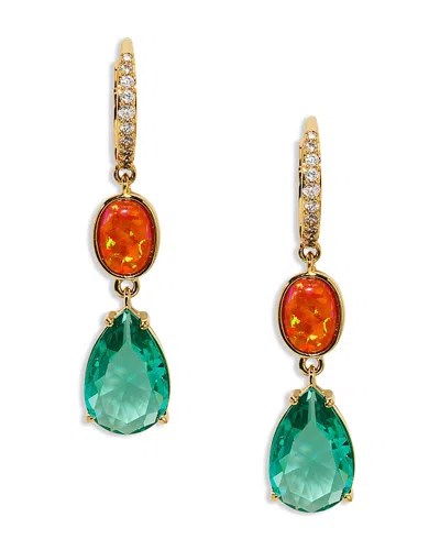 Nadri Frieda Multi Stone Drop Earrings