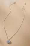 NADRI GIFTED PAVÉ CRYSTAL HEART PENDANT NECKLACE