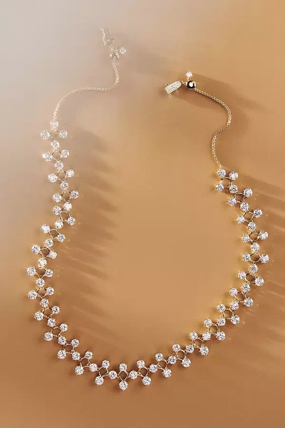 Nadri Gold Halle Adjustable Collar Necklace In Metallic