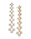 Nadri Halle Linear Drop Earrings In Gold