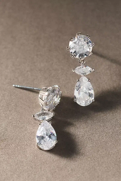 Nadri Kai Mixed Crystal Drop Earrings In Metallic