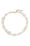 Nadri London Baroque Pearl Collar Necklace