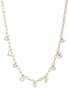 NADRI NADRI LOVE SHAKY CHARM NECKLACE