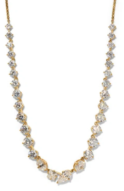 Nadri Lucia Frontal Necklace In Gold