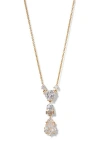 Nadri Luxor Kite Pendant Necklace In Gold