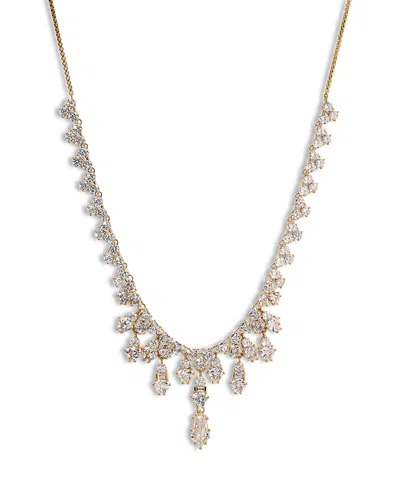 Nadri Luxor Slider Bib Necklace, 15-18 In Gold