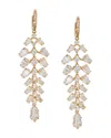 Nadri Luxor Triangle Drop Earrings In Gold