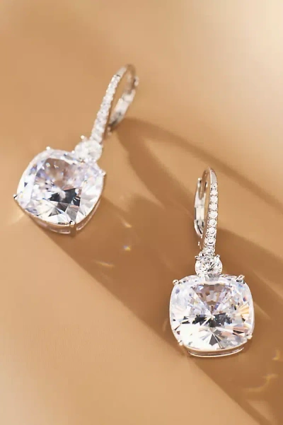 Nadri Macaron Clear Cut Drop Earrings