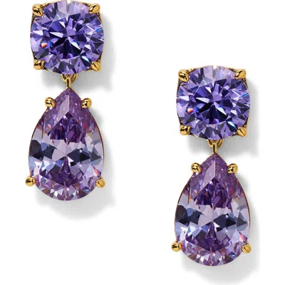 Nadri Maiden Cubic Zirconia Drop Earrings