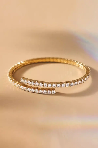 Nadri Matchpoint Crystal Wrap Bracelet