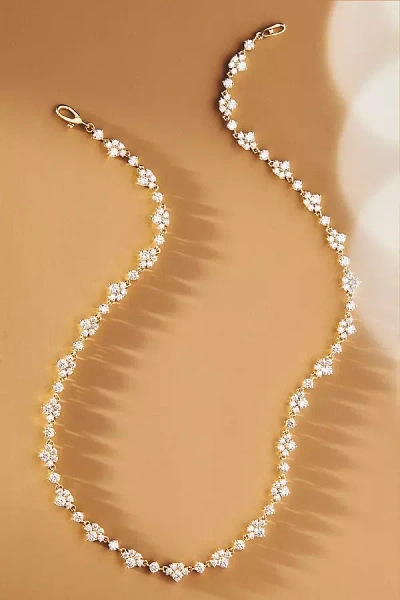 Nadri Matchpoint Lace Collar Necklace In Gold
