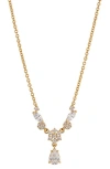 NADRI NADRI MIDSOMMER FLOWER FRONTAL NECKLACE