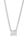 NADRI NADRI MODERN LOVE CUBIC ZIRCONIA PENDANT NECKLACE