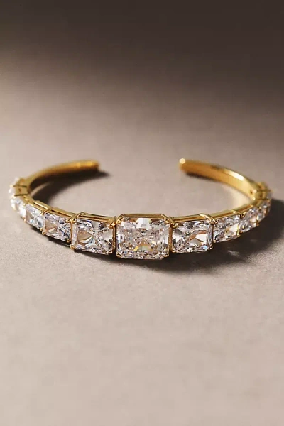 Nadri Naomi Graduated Crystal Cuff Bracelet In Gold