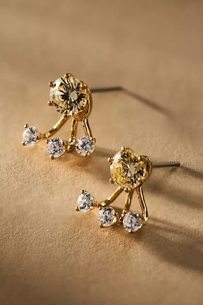 Nadri Natural Beauty Jacket Stud Earrings