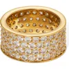 Nadri Northern Lights Pavé Cubic Zirconia Ring In Gold
