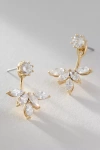 Nadri Olivia Crystal Front-back Earrings In Gold