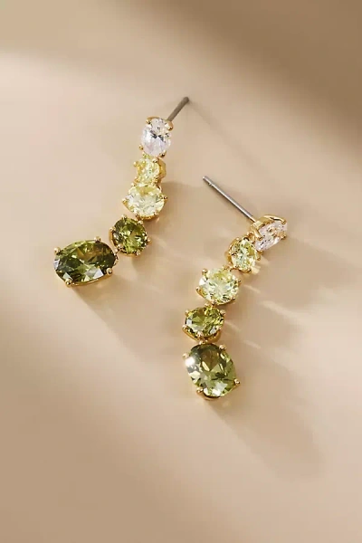 Nadri Ombré Crystal Linear Drop Earrings