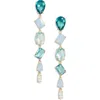 Nadri Palm Springs Cubic Zirconia Drop Earrings In Gold