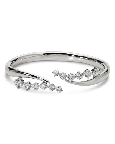 Nadri Phenom Bypass Bracelet In Silver