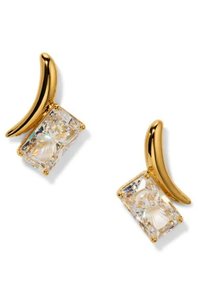 Nadri Phenom Stud Earrings In Gold