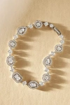 Nadri Radiant Halo Line Bracelet In Silver