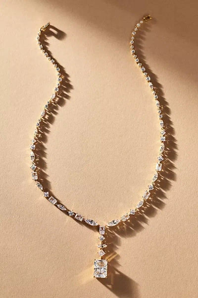 Nadri Rare Jewels Statement Necklace In Gold