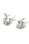 Nadri Ravish Cubic Zirconia & Cultured Pearl Mini Hoop Earrings