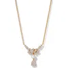Nadri Ravish Cubic Zirconia Frontal Drop Necklace, 16-18