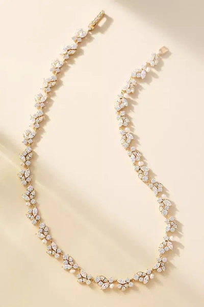 Nadri Ravish Laurel Collar Necklace In Gold