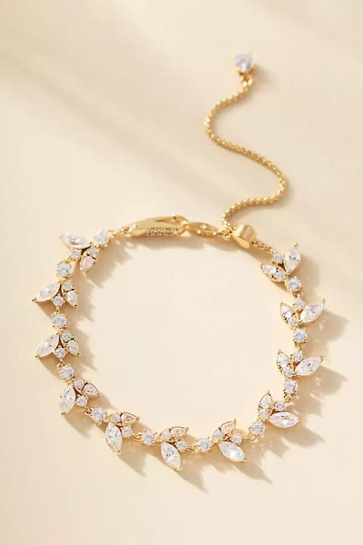 Nadri Ravish Vine Adjustable Bracelet In Gold