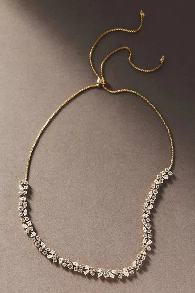 Nadri Runway Adjustable Choker In Silver
