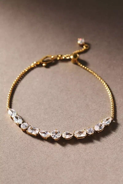 Nadri Runway Crystal Bracelet In Gold