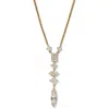 Nadri Short Cubic Zirconia Y-necklace In Gold