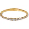 Nadri Stellar Hinge Bracelet In Gold