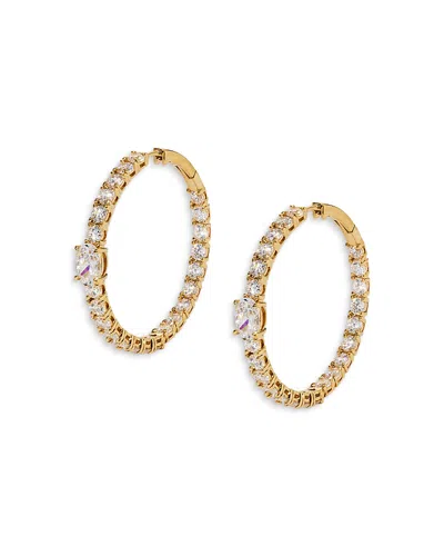 Nadri Stellar Hoop Earrings, 1.3 Diameter In Gold