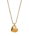 Nadri Sunlight Heart Pendant Necklace In 18k Gold Plated, 20-22 In Gold