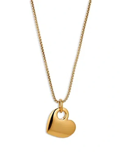 Nadri Sunlight Heart Pendant Necklace In 18k Gold Plated, 20-22