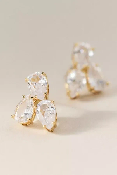 Nadri Tempo Post Earrings In Gold
