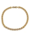 Nadri Twilight Pave & Curb Chain Link Bracelet In 18k Gold Plated In Gold