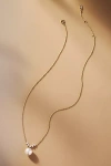 Nadri Venus Pearl Drop Necklace In Gold