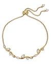 Nadri Whimsy Adjustable Bolo Bracelet In Gold