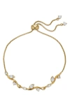 Nadri Whimsy Adjustable Bolo Bracelet In Gold