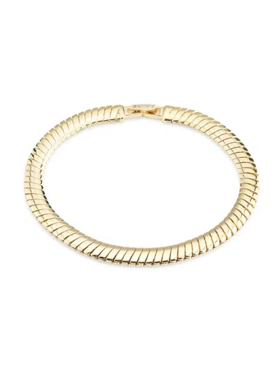 Nadri Women's Cleo Omega Line 18k-gold-plated Bracelet