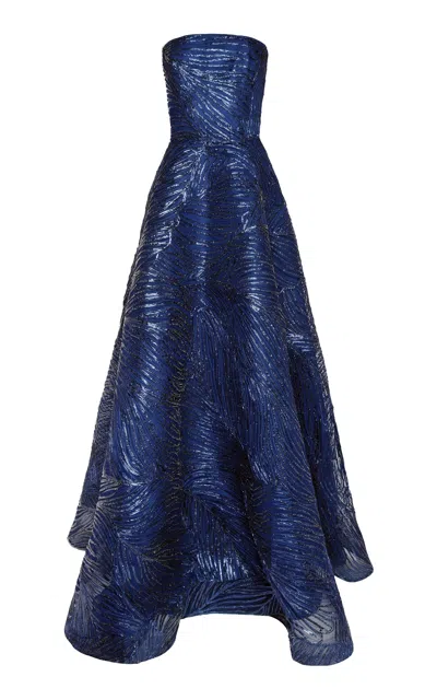 Naeem Khan Moda Operandi In Blue