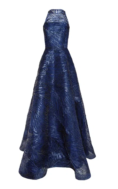 Naeem Khan Moda Operandi In Blue