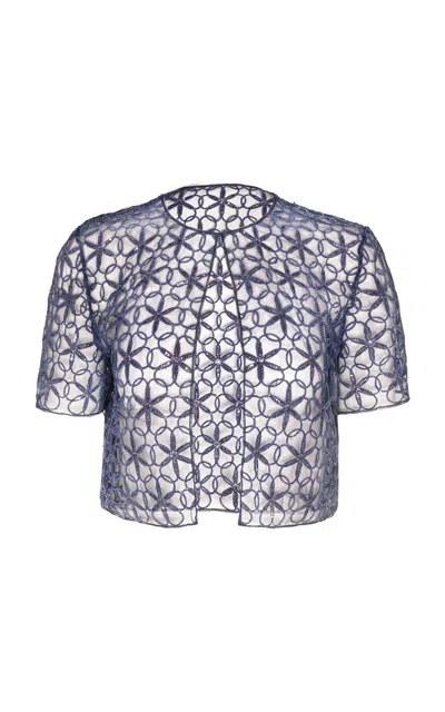 Naeem Khan Moda Operandi In Blue