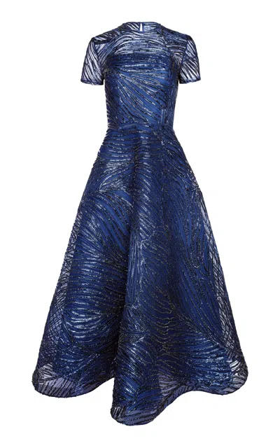 Naeem Khan Moda Operandi In Blue