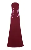 Naeem Khan Moda Operandi In Burgundy