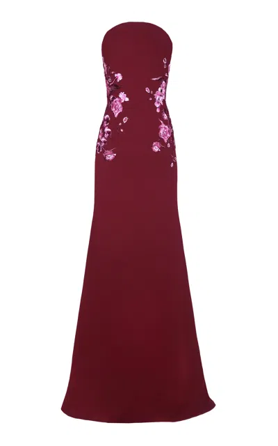 Naeem Khan Moda Operandi In Burgundy